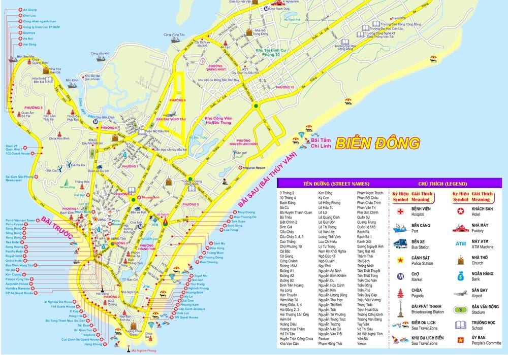 Kartta ho chi minh city port